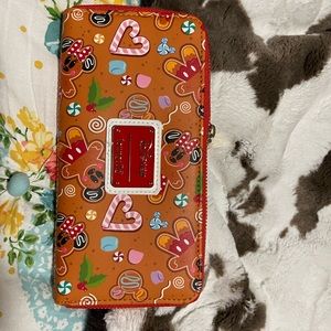 Loungefly gingerbread wallet